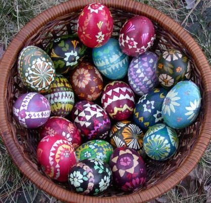 Bowl of Lusatian eggs